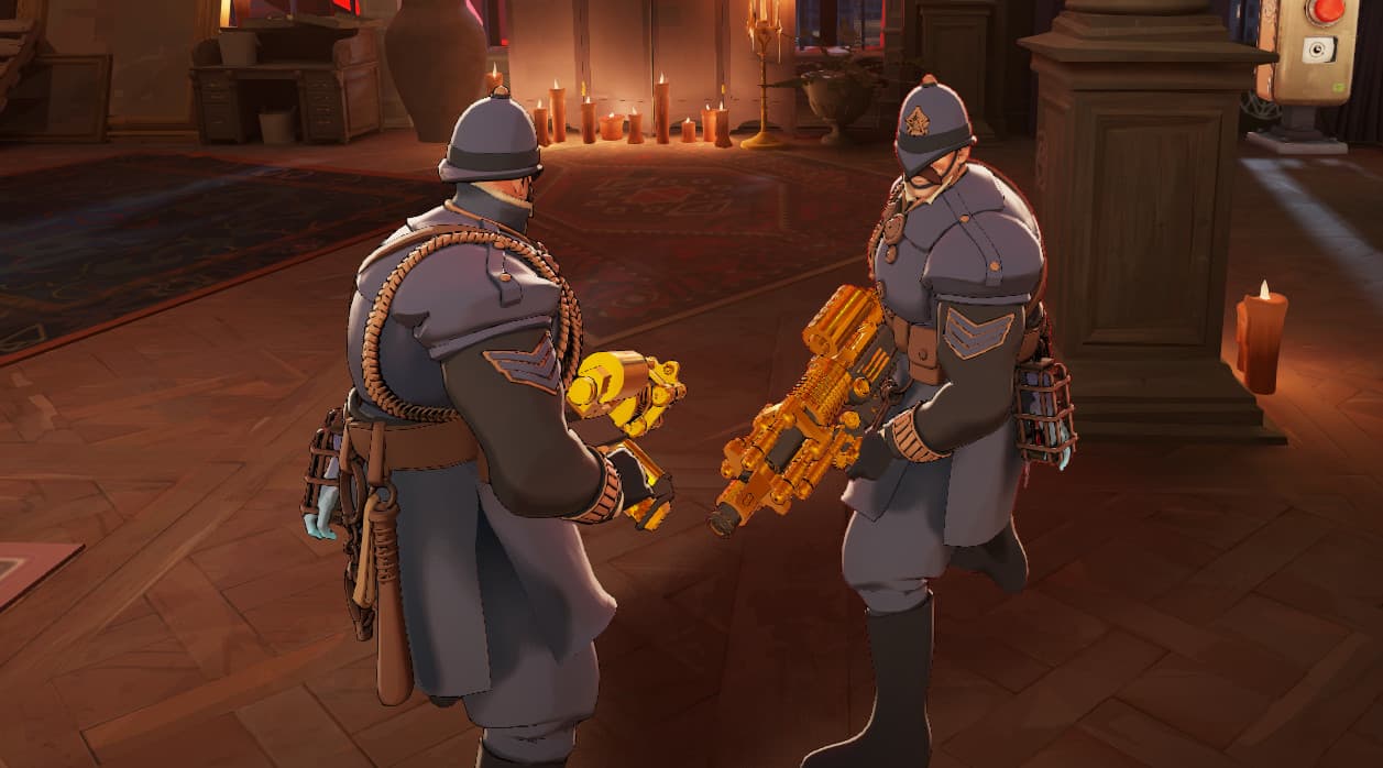 Australium "Freedom's Cost" (Gold Warden Gun) screenshot 2