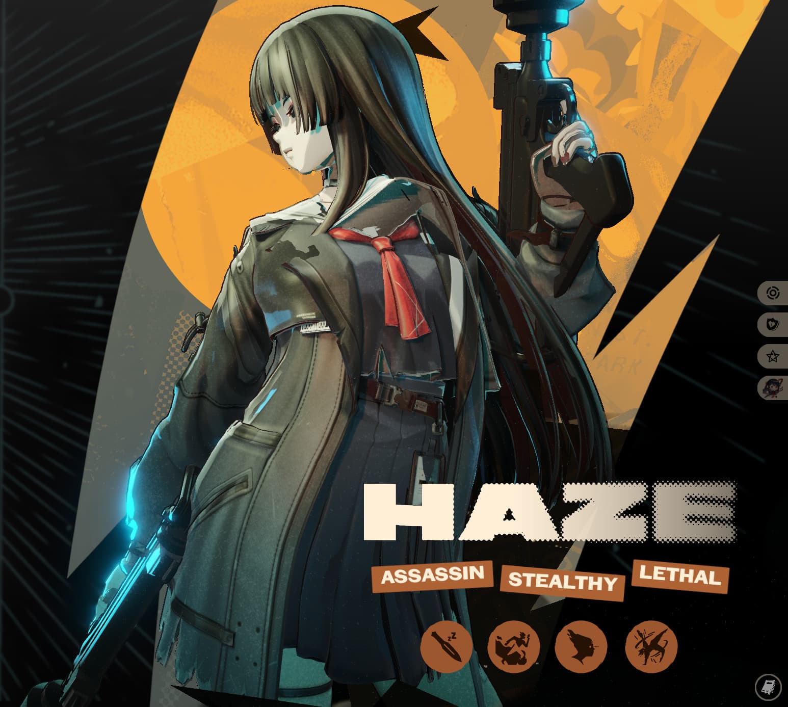 Chisa (wuwa) as haze