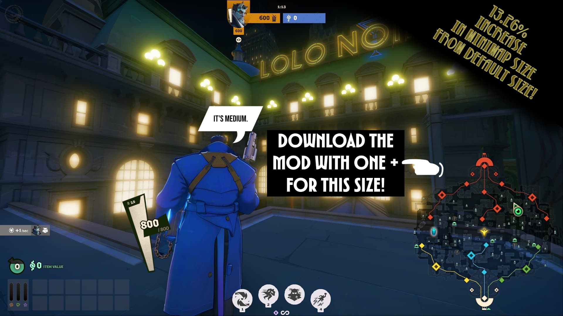 MINIMAP VISUAL ENHANCEMENT (TRANSPARENT MINIMAP) screenshot 4