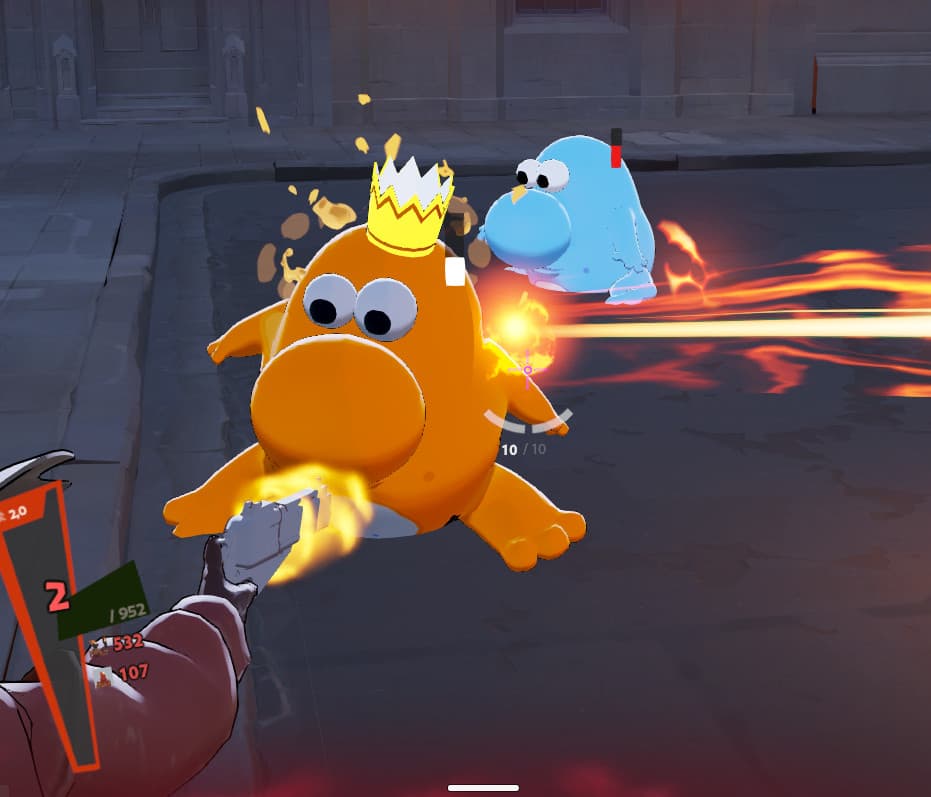 Shmaloogles (Smiling Friends) over Troopers screenshot 2