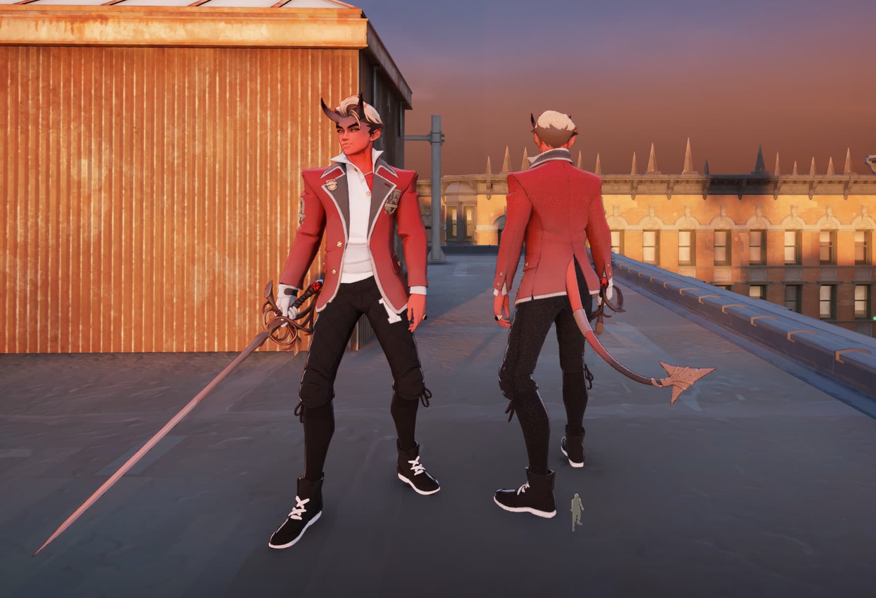Black Pants & Shoes for Apollo