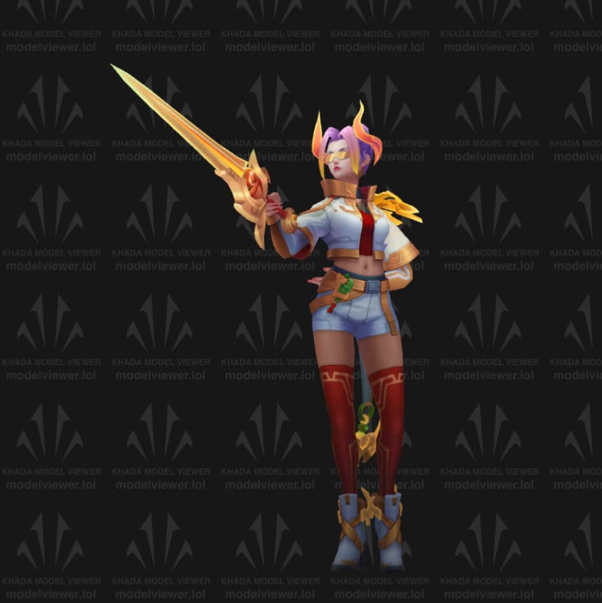 Prestige Lunar Beast Fiora (LoL) as Apollo screenshot