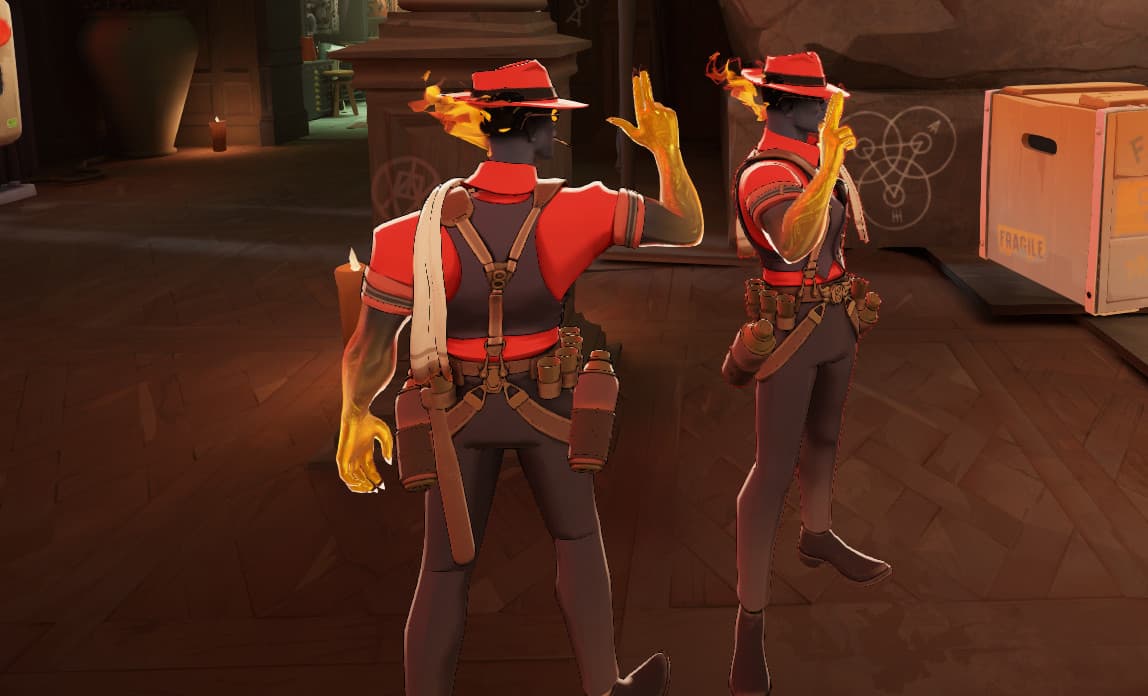 Australium "Incendiary Remarks" (Gold Infernus) screenshot 2
