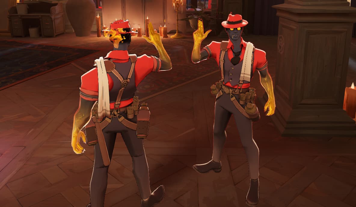 Australium "Incendiary Remarks" (Gold Infernus) screenshot 3