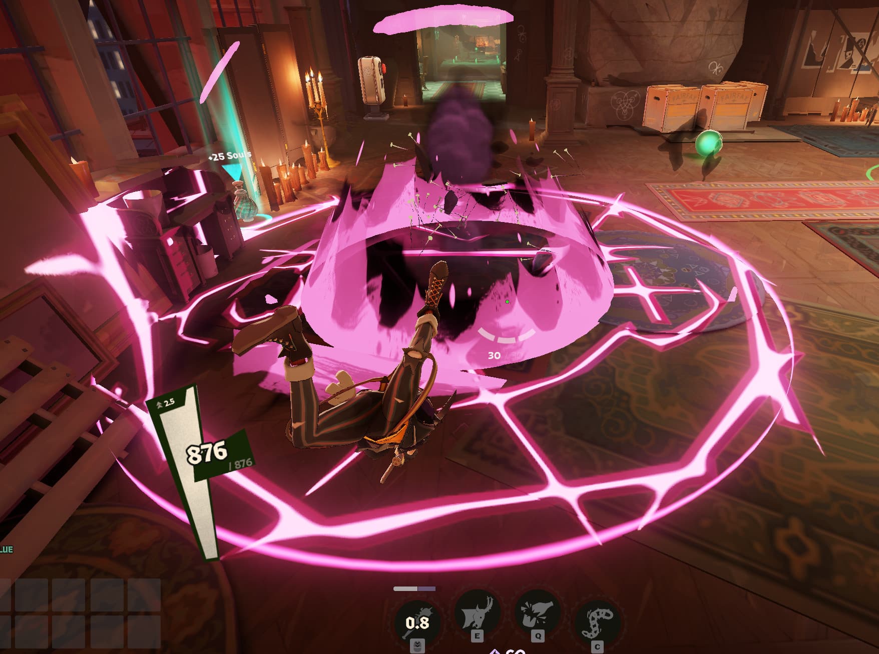 Billy - Pink/Blue VFX + Tracers