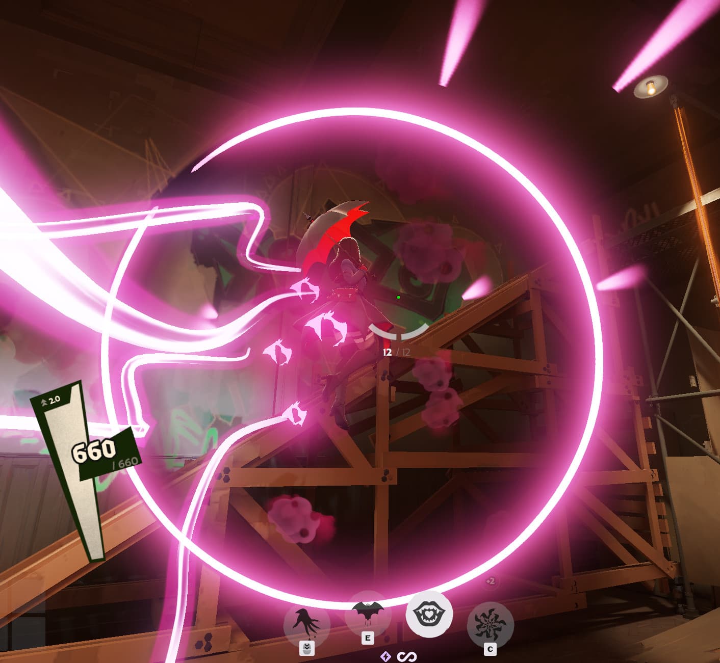 Mina - Pink/Purple VFX + Tracers screenshot 2