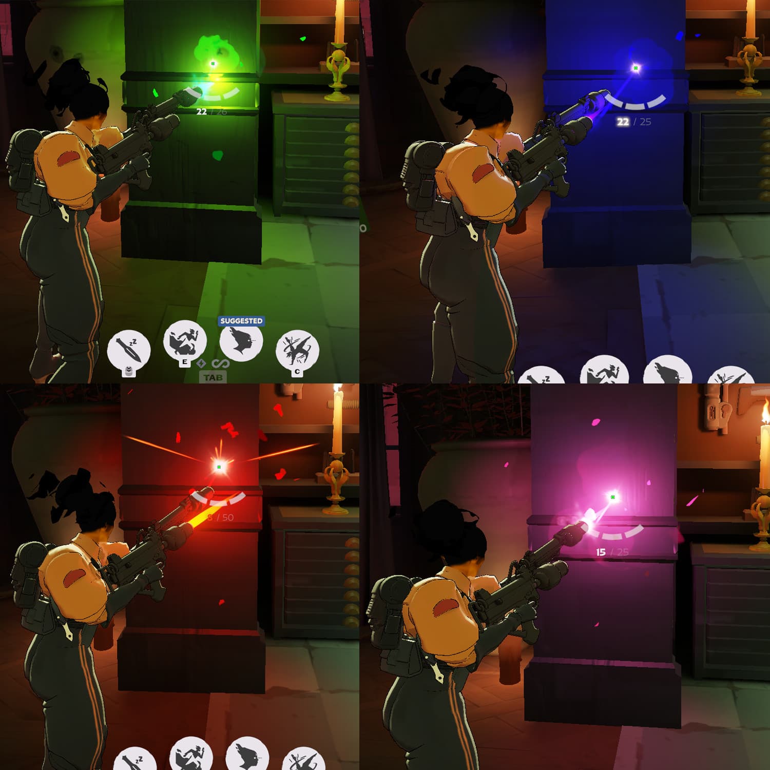 Haze - Colored VFX + Tracers