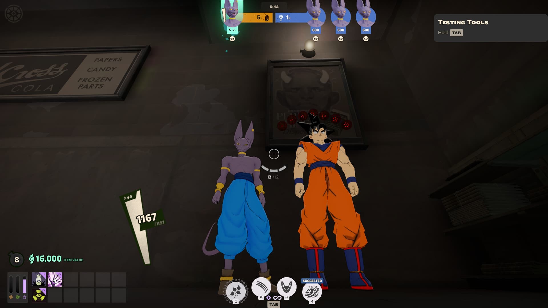 Lord Beerus Over Calico (Dragon Ball) screenshot 5