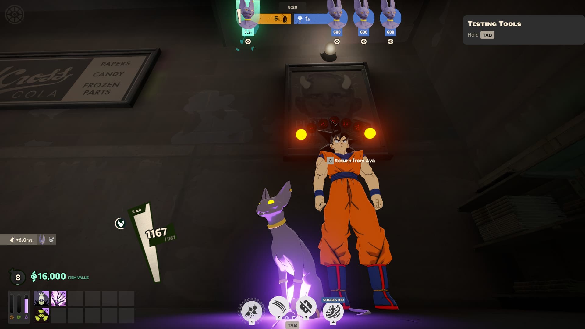 Lord Beerus Over Calico (Dragon Ball) screenshot 4