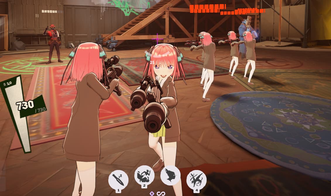Nino Nakano (Quintessential Quintuplets) as Haze screenshot 2