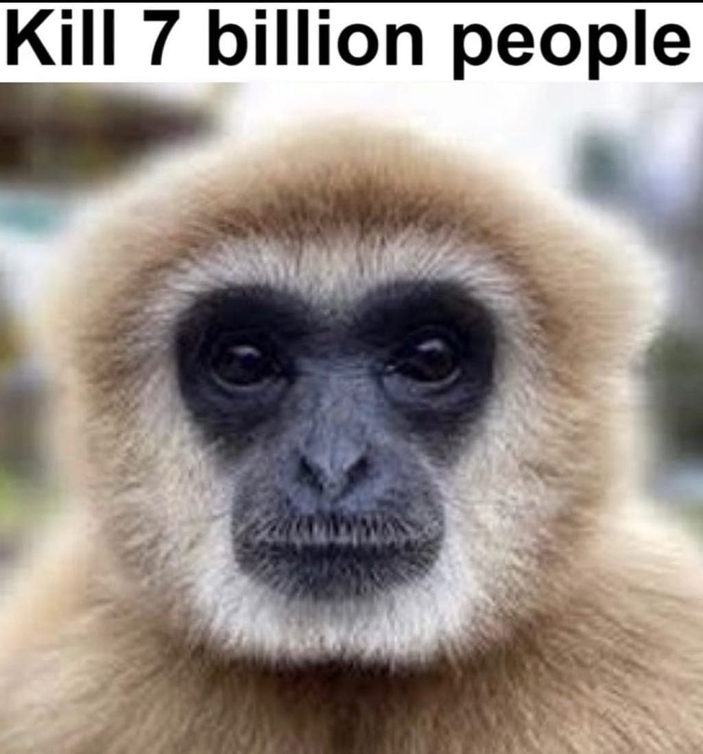 Kill 7 Billion People Gibbon Soul Container screenshot 6