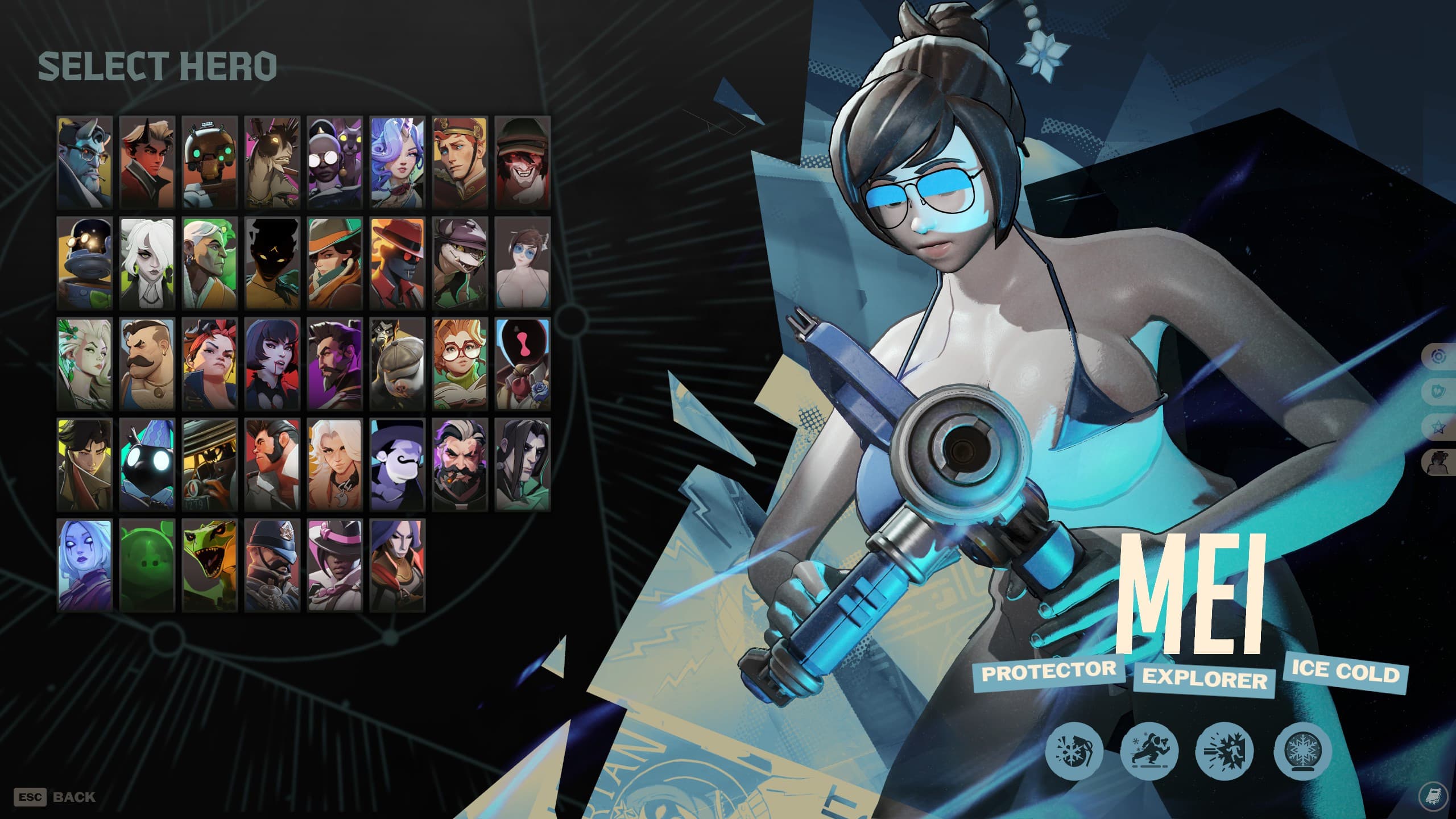 Mei from Overwatch (+NSFW and SFW Variants) screenshot 3