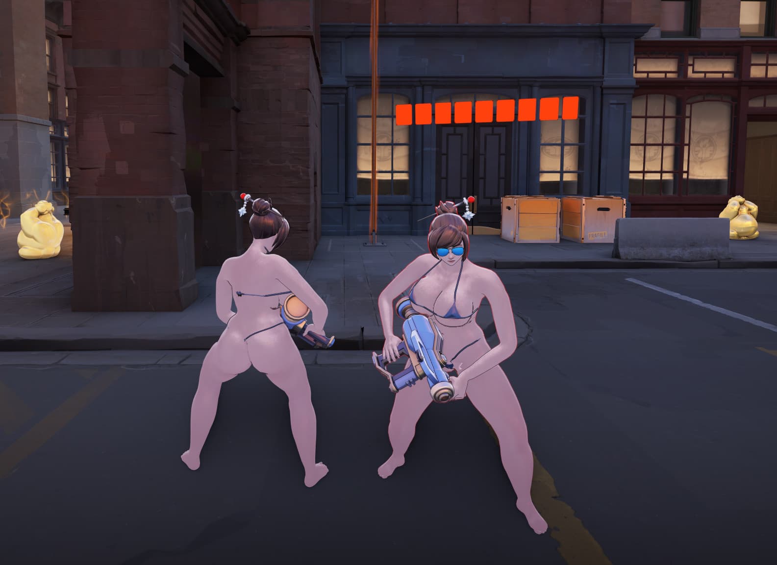 Mei from Overwatch (+NSFW and SFW Variants) screenshot 9