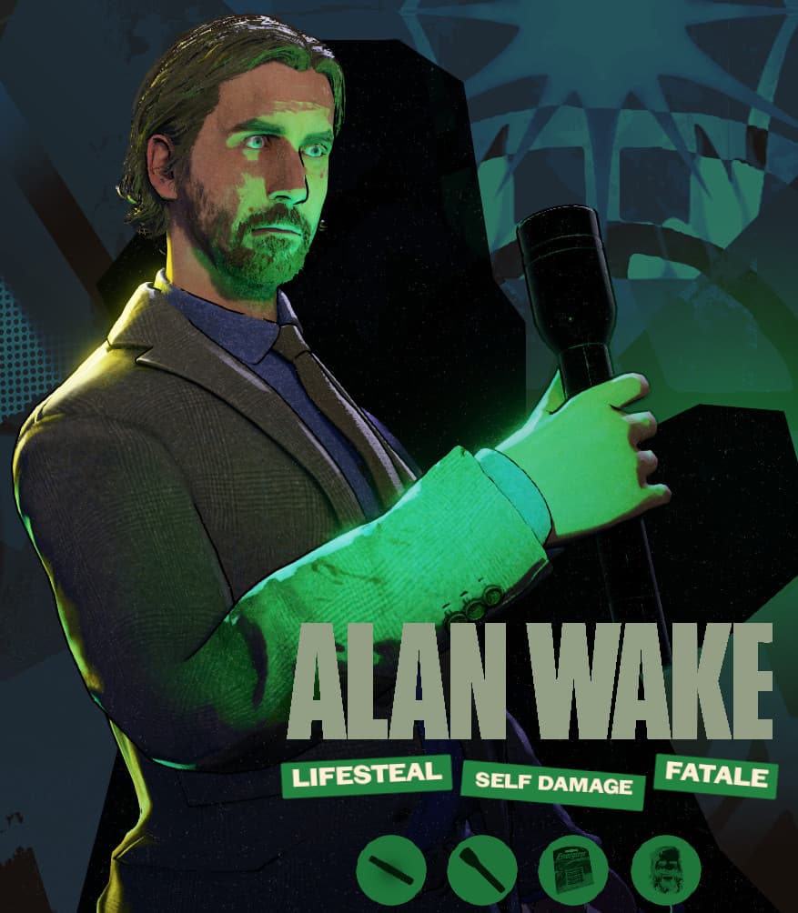 Alan Wake as Lady Geist