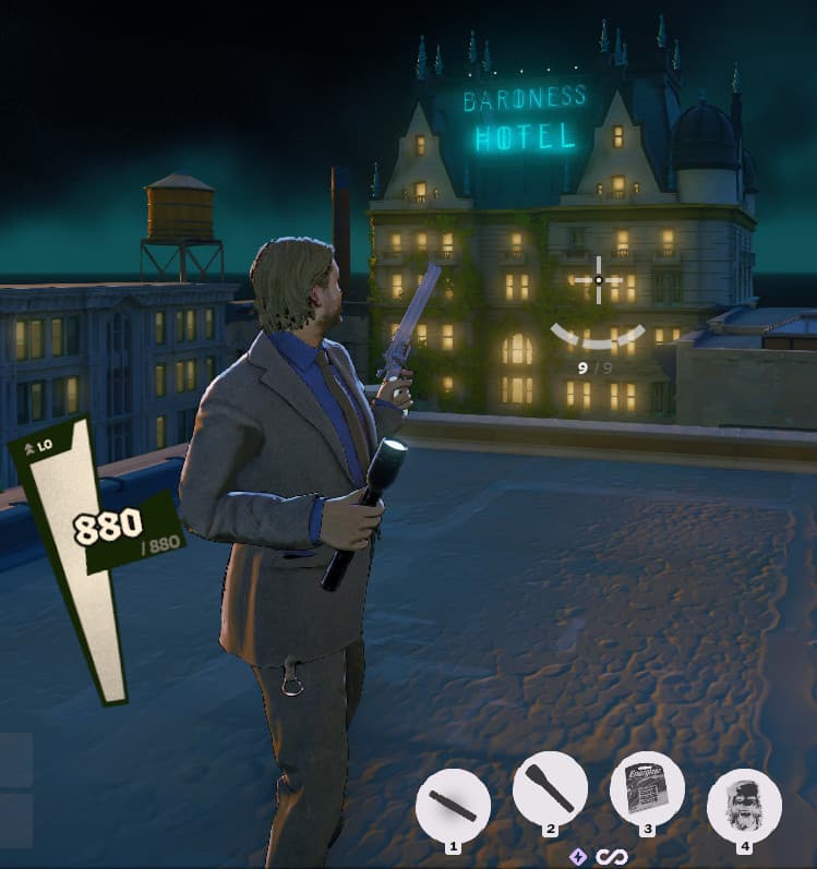 Alan Wake as Lady Geist screenshot 2