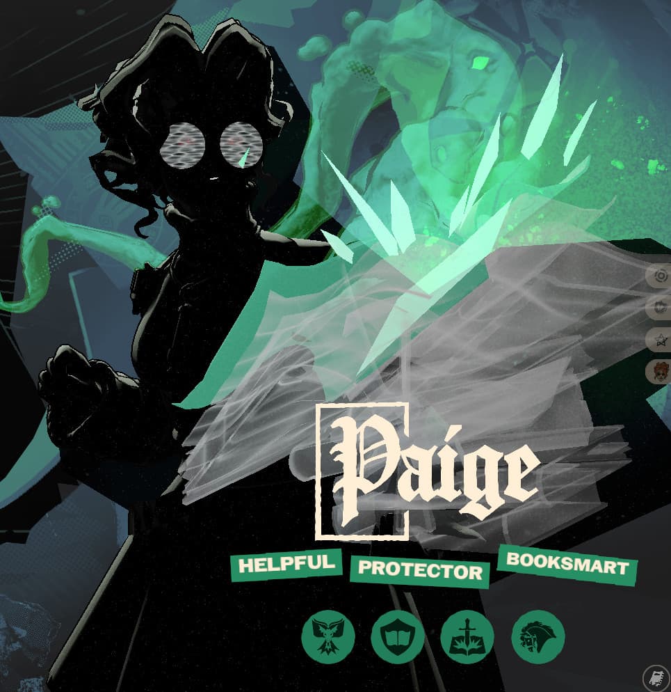 Evil Paige Black/White