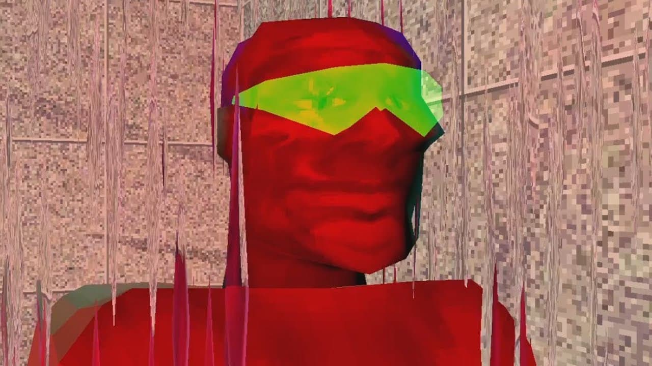 Cruelty Squad protagonist as Holliday