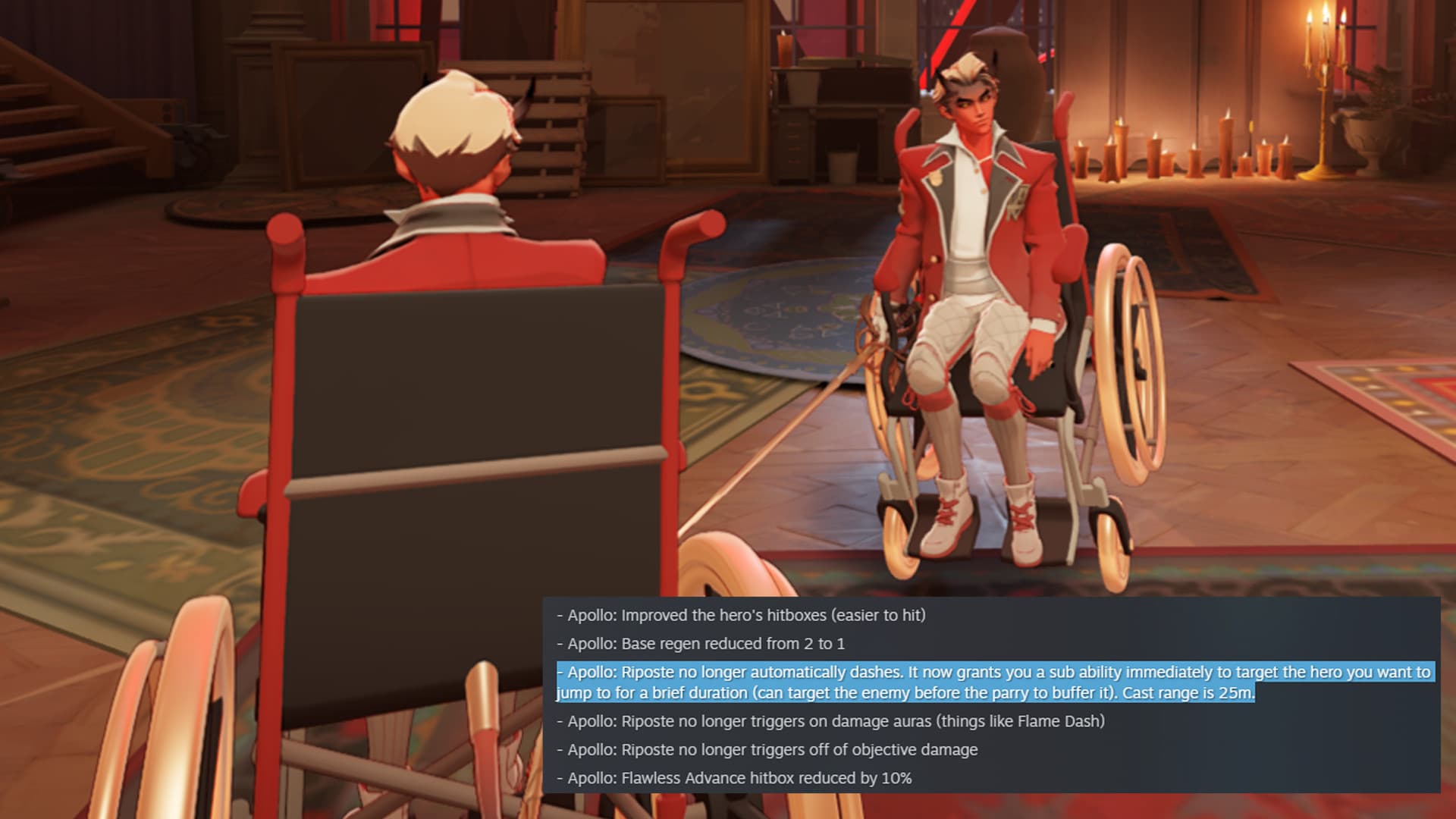 Apollo in a Wheelchair