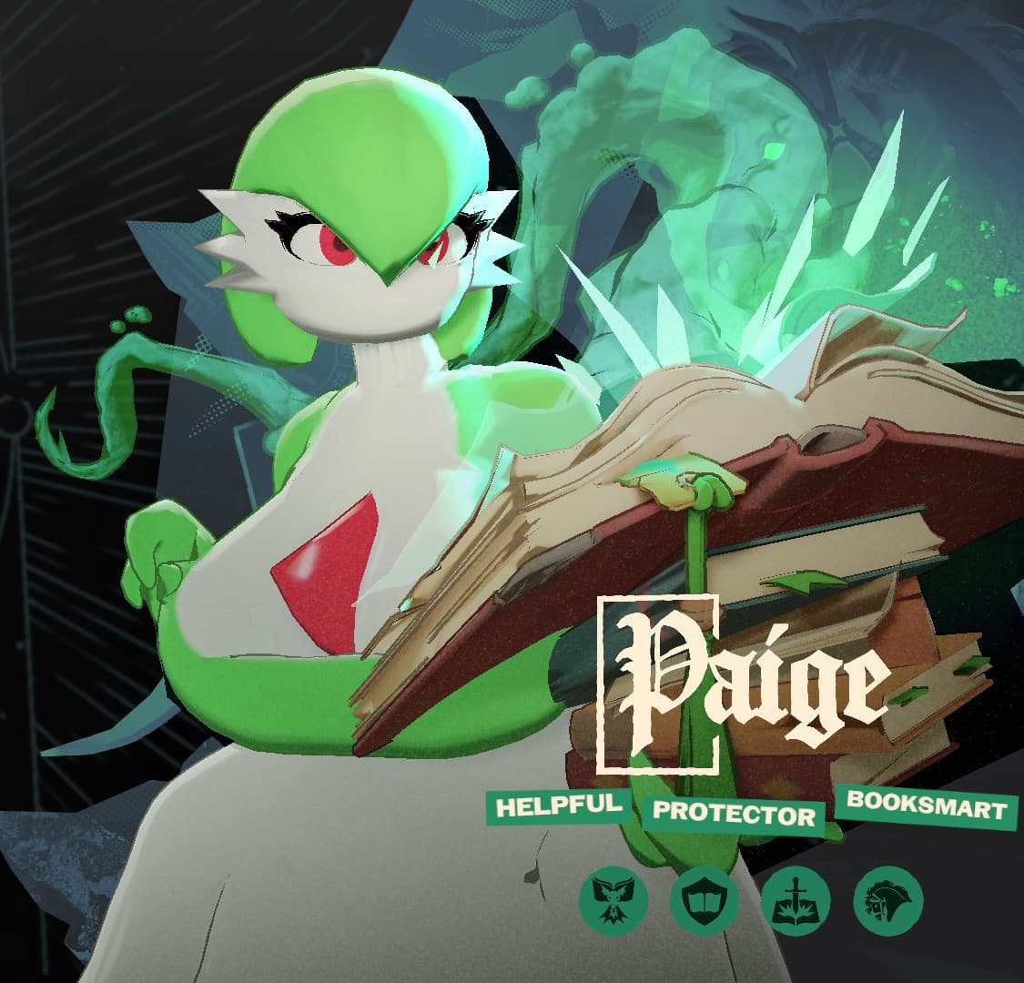 Almond's Gardevoir over Paige (+icons & portraits)