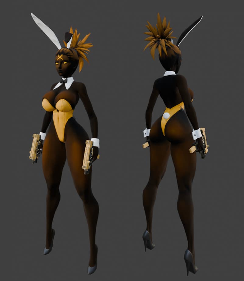 Human Haze Bunny Girl(Commissioned) screenshot 6