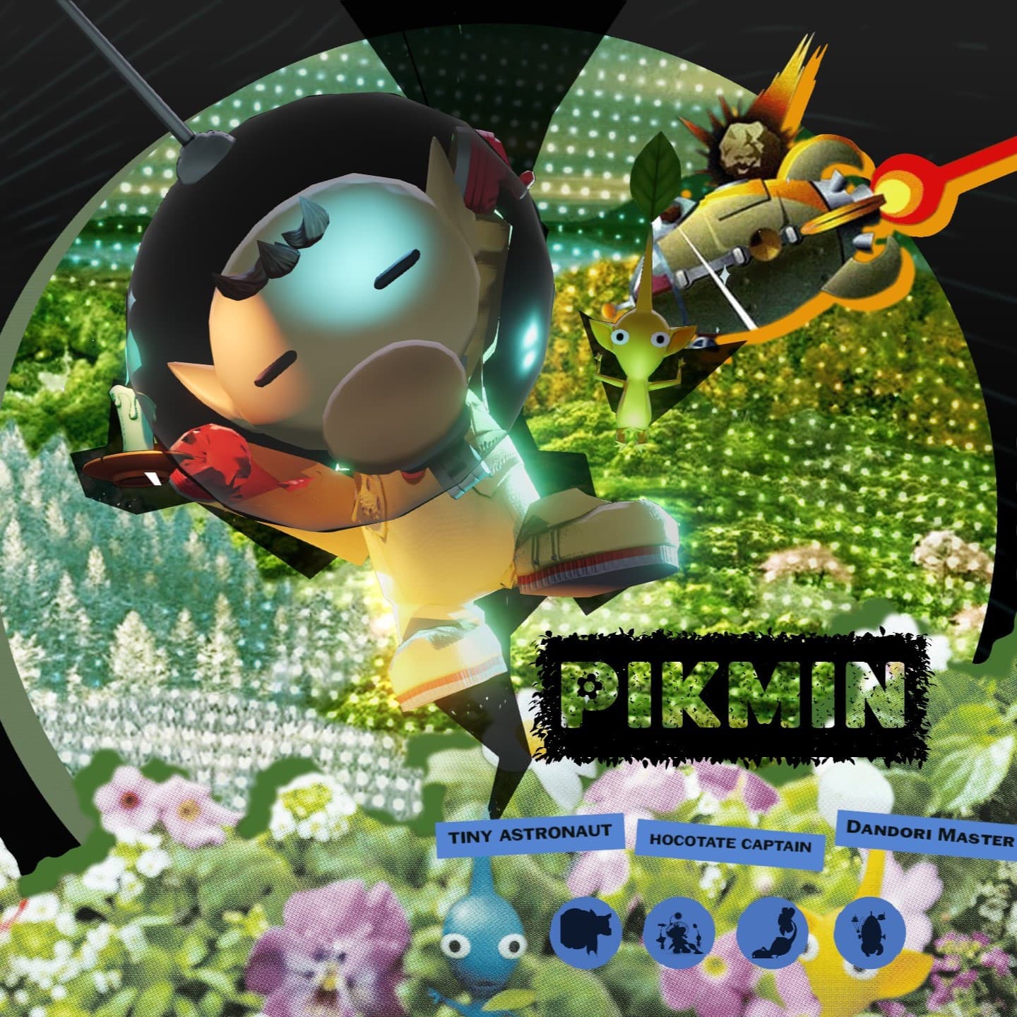 Captain Olimar & Pikmin - Rem & Lil Helpers