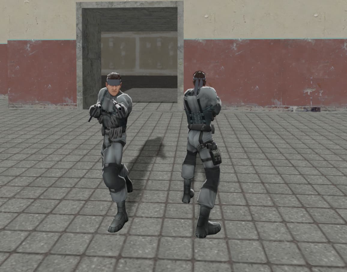 MGS1 Snake over haze screenshot 3