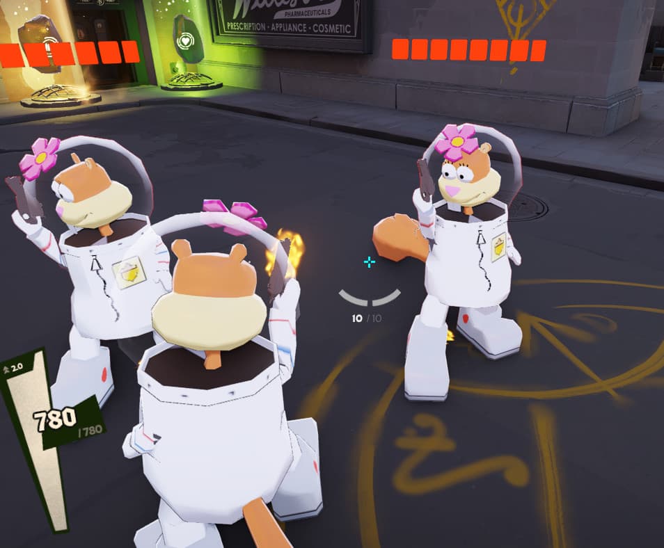 Sandy Cheeks as Holliday (Spongebob) screenshot 2