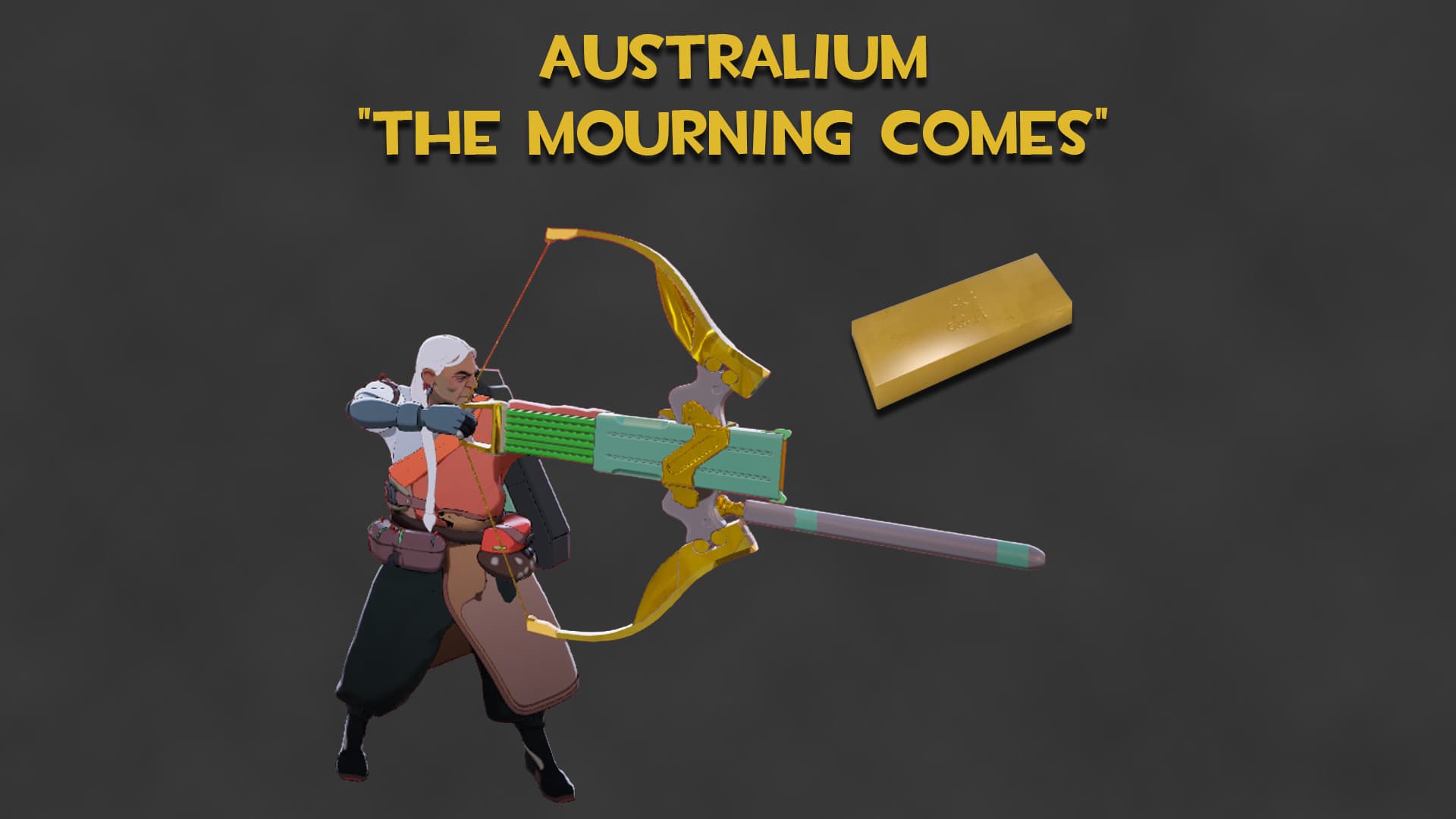 Australium "The Mourning Comes" (Gold Grey Talon)