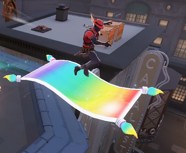 Roblox Rainbow Magic Carpet screenshot 2