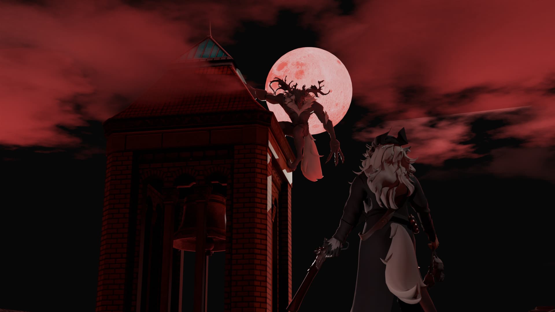 Bloodborne Hunter - Silver