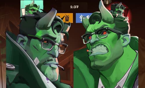 GREEN ABRAMS GLOAT ICON screenshot