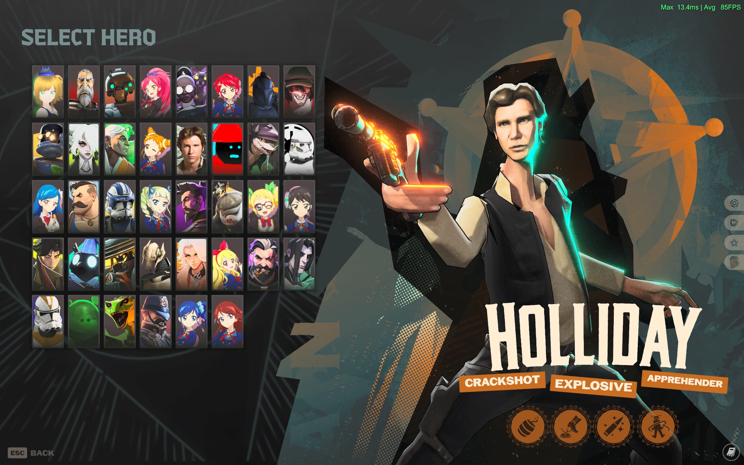 Han Solo Holliday screenshot