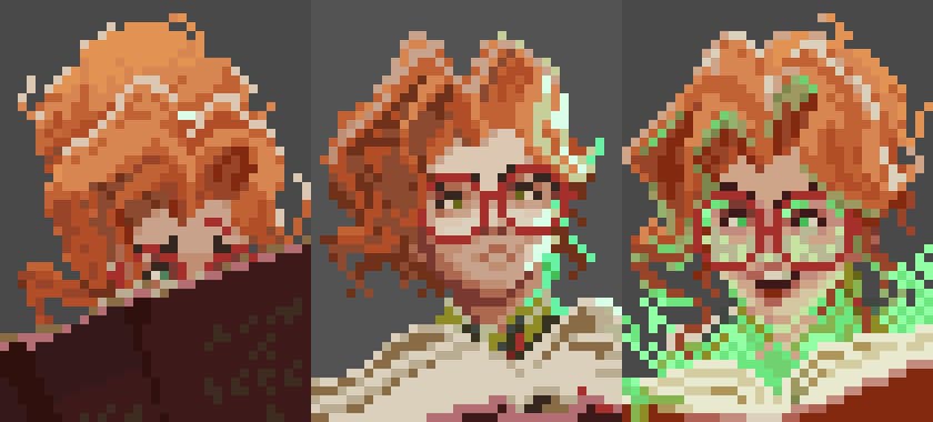 Pixel/DOTA Portraits - Academia Paige Addon screenshot 3