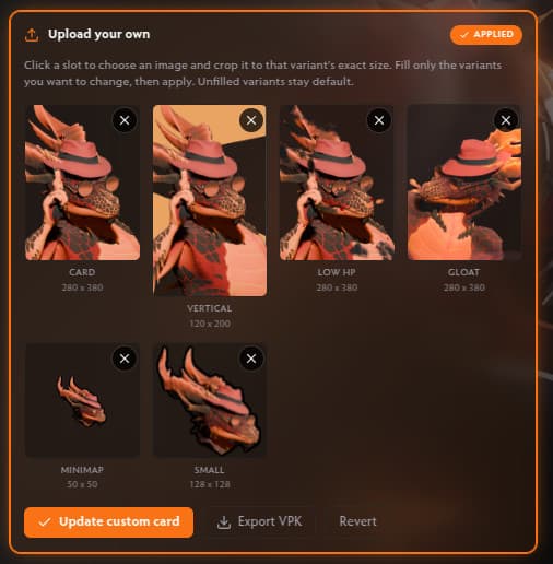 Red dragon infernus icon pack screenshot 2