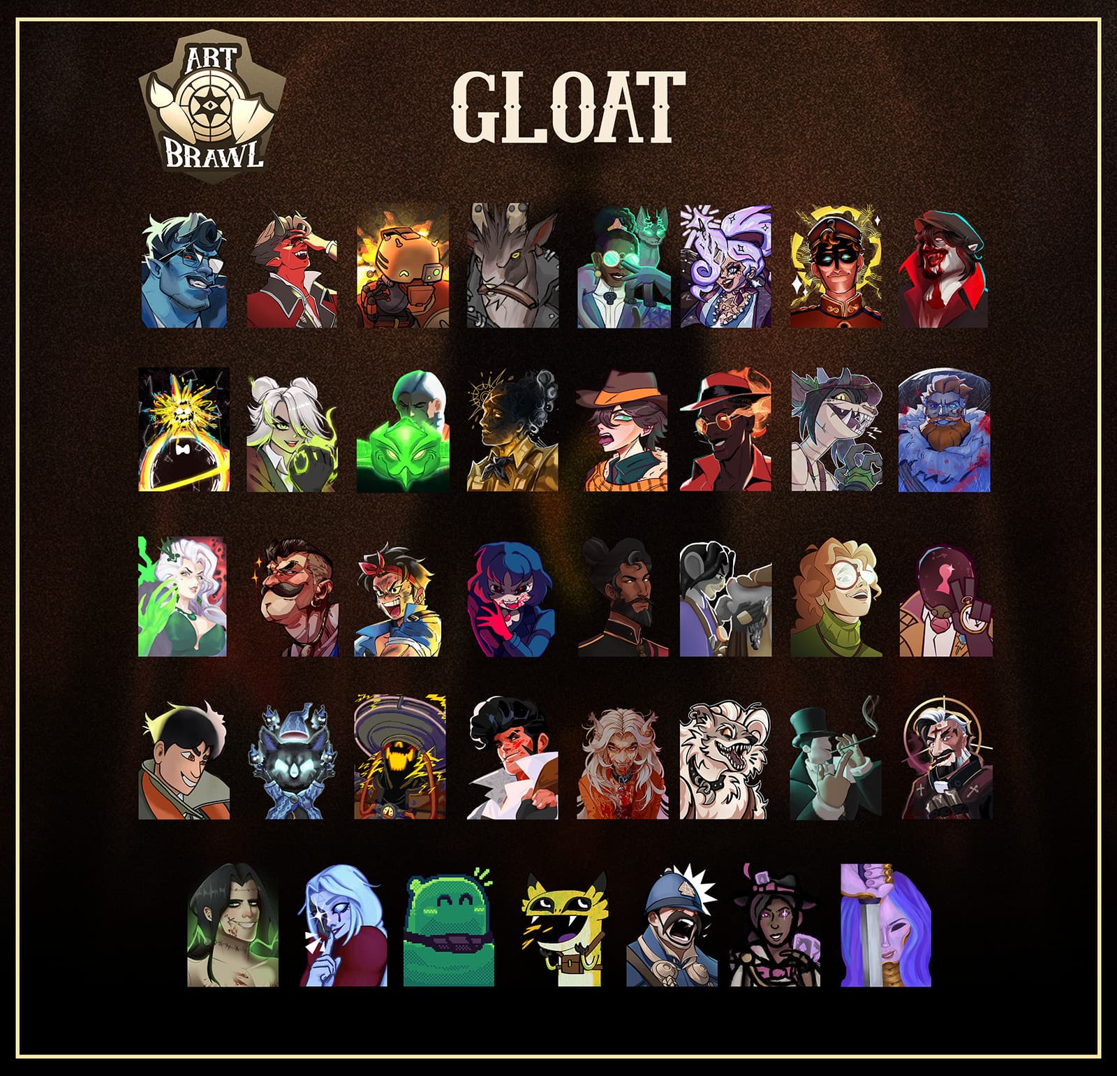 Deadlock Art Brawl Portraits - June 2026 screenshot 3