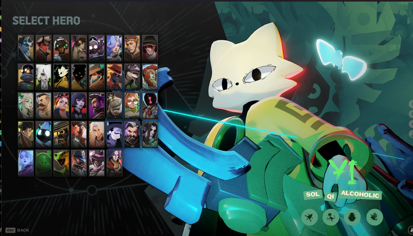 Yi Nine Sols as Grey Talon (fixed)