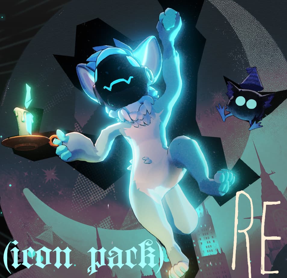 Protogen Rem icon pack screenshot