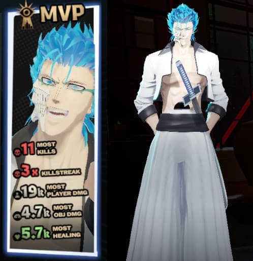 Grimmjow Jaegerjaquez / Apollo / ARRANCAR NO.6 screenshot 2
