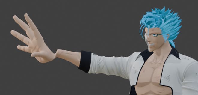 Grimmjow Jaegerjaquez / Apollo / ARRANCAR NO.6 screenshot 10