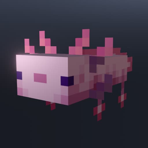 Axolotl Minecraft soul container screenshot 6