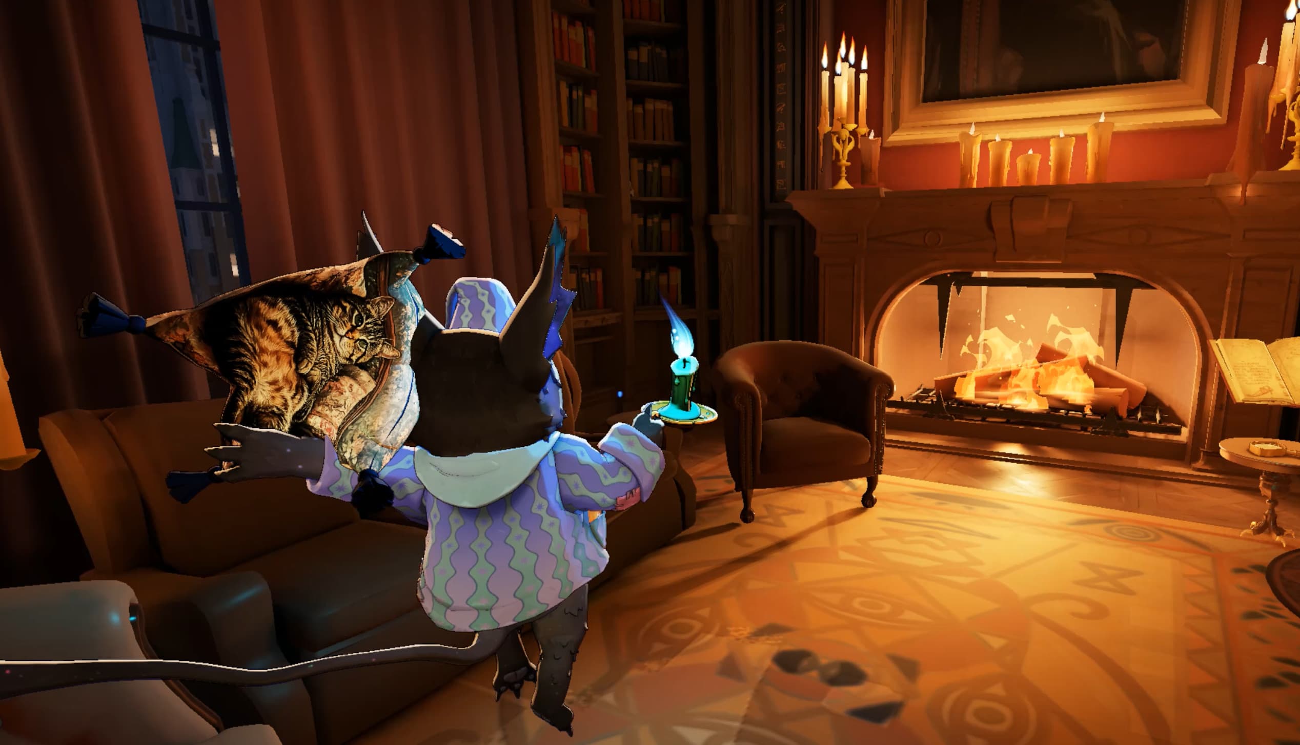 My Thick Cat Davinci Rem Pillow screenshot 2