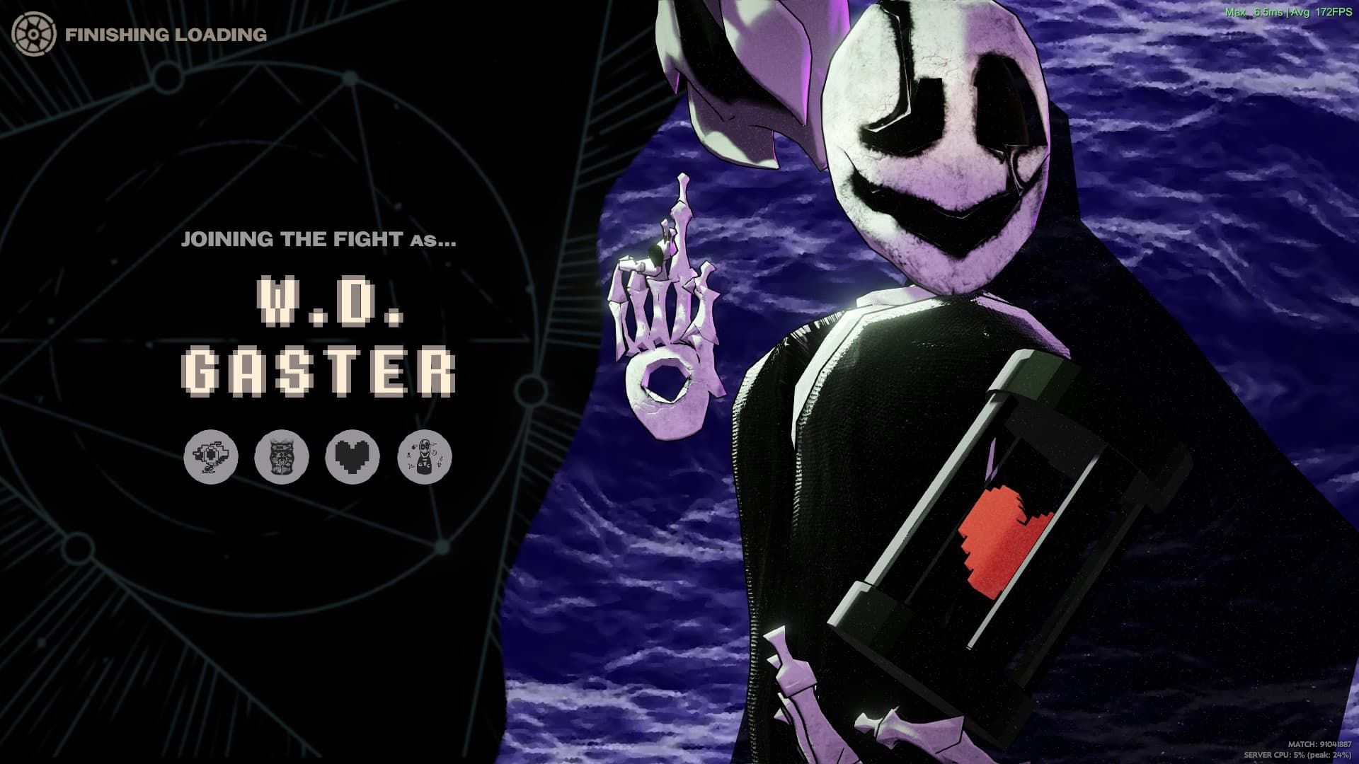 W.D. Gaster (UNDERTALE)- Mirage