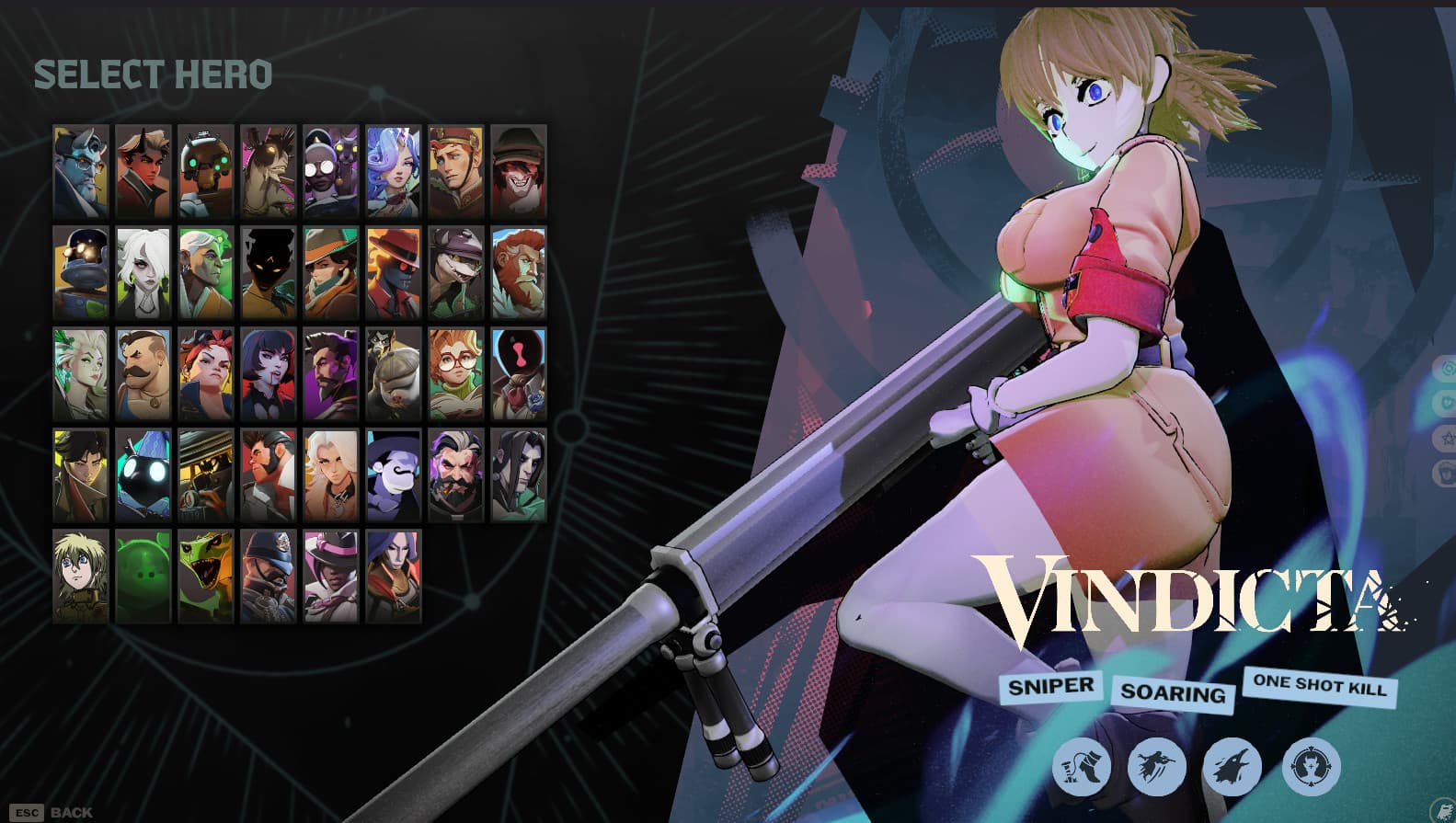 Seras Victoria as Vindicta