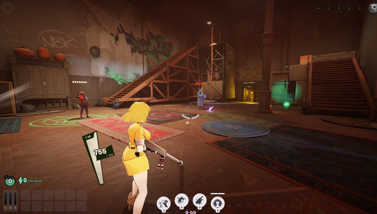 Seras Victoria as Vindicta screenshot 2