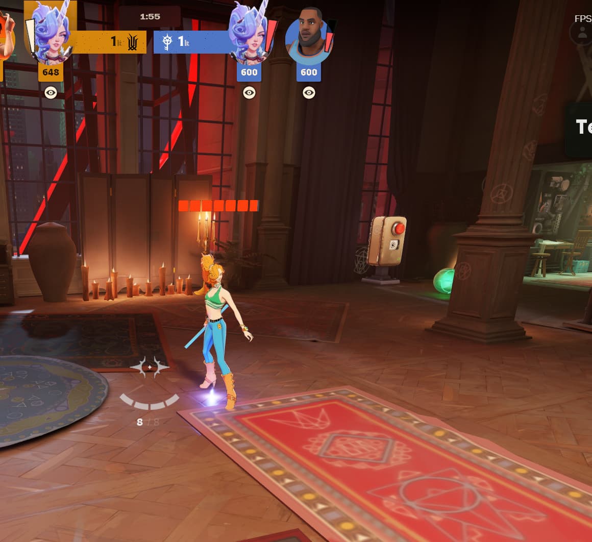 Nami as Celeste screenshot 2