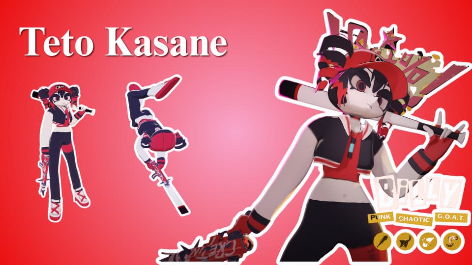 YARARARA Kasane Teto Billy [commission]