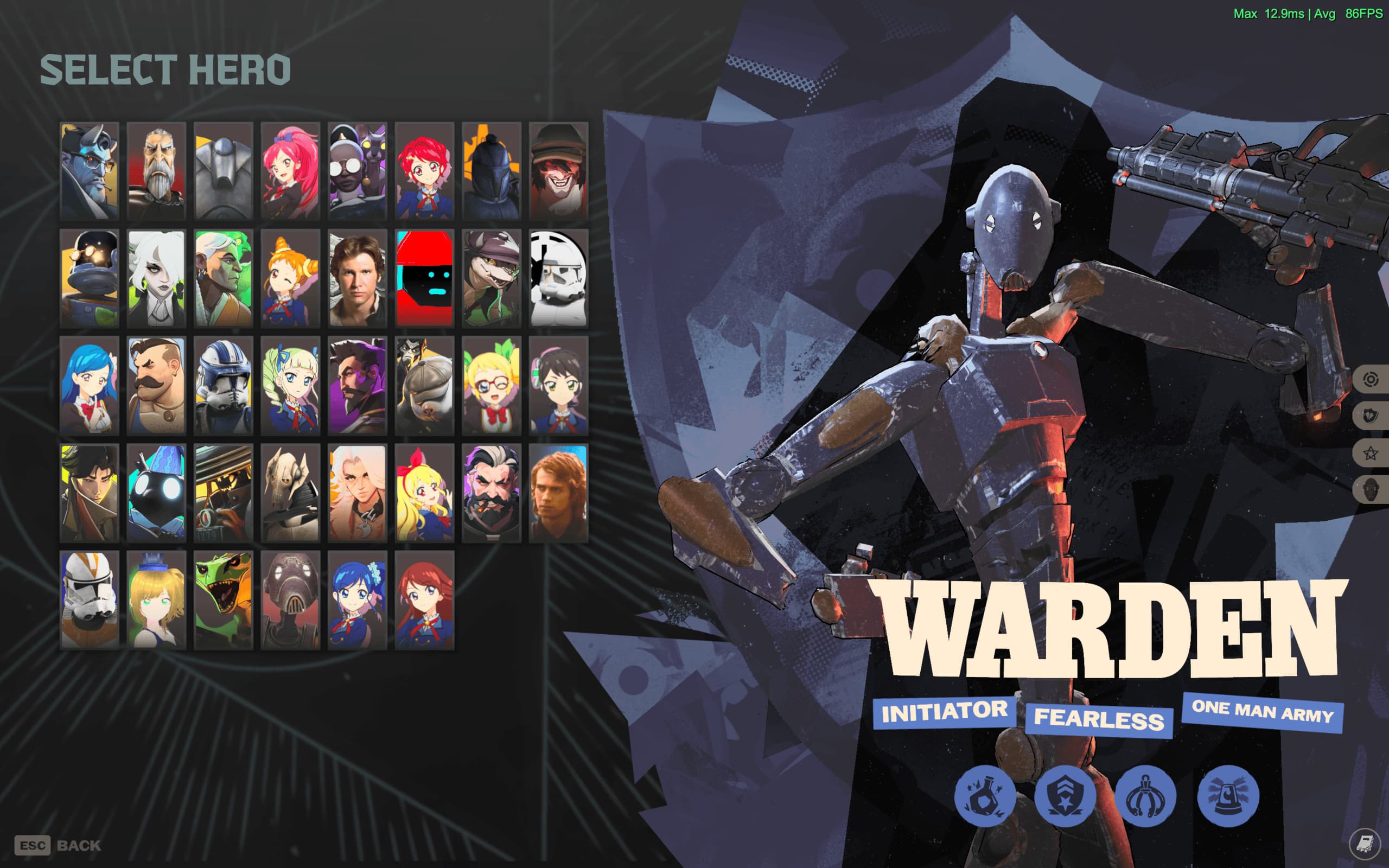 Commando Droid Warden