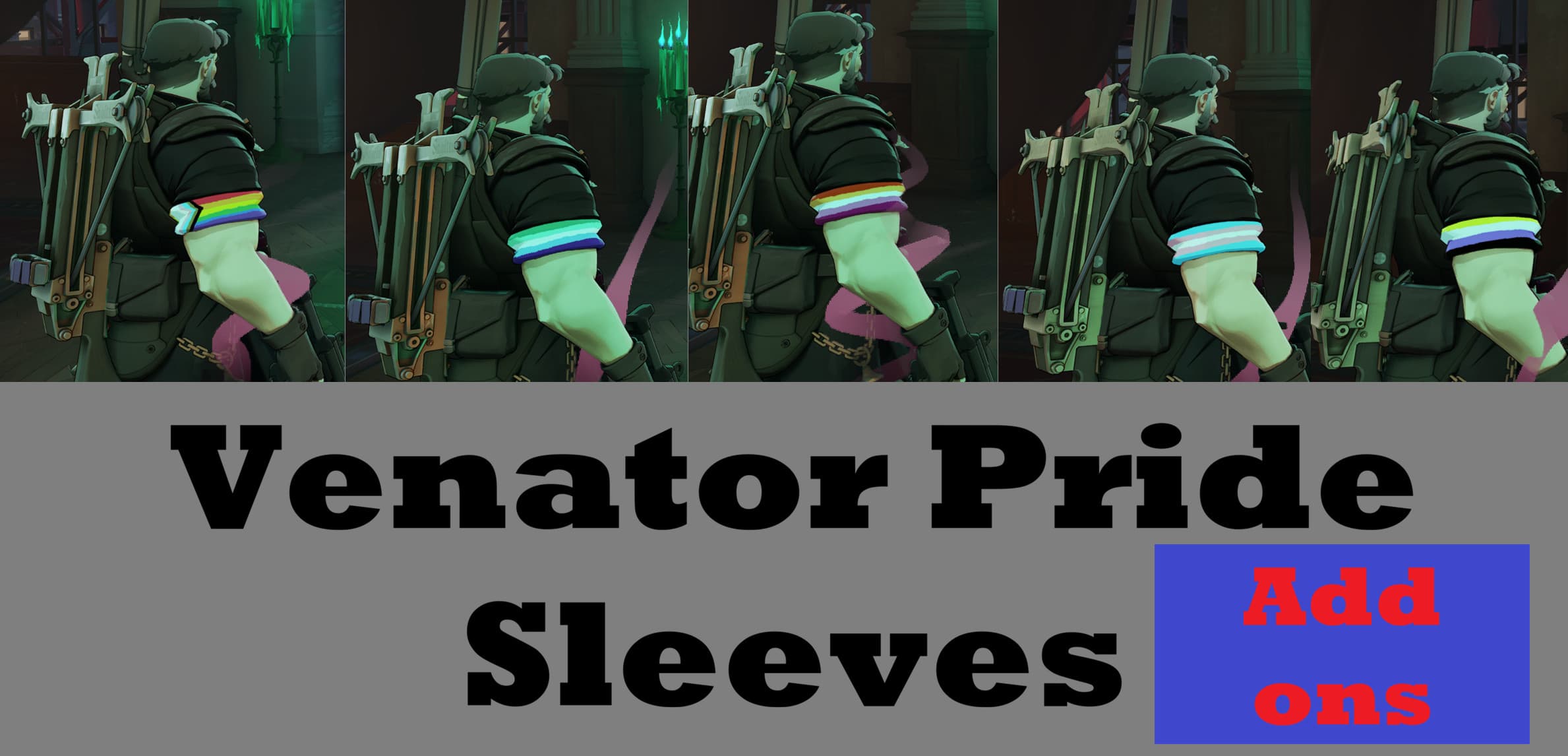 Venator Pride Sleeves Add ons
