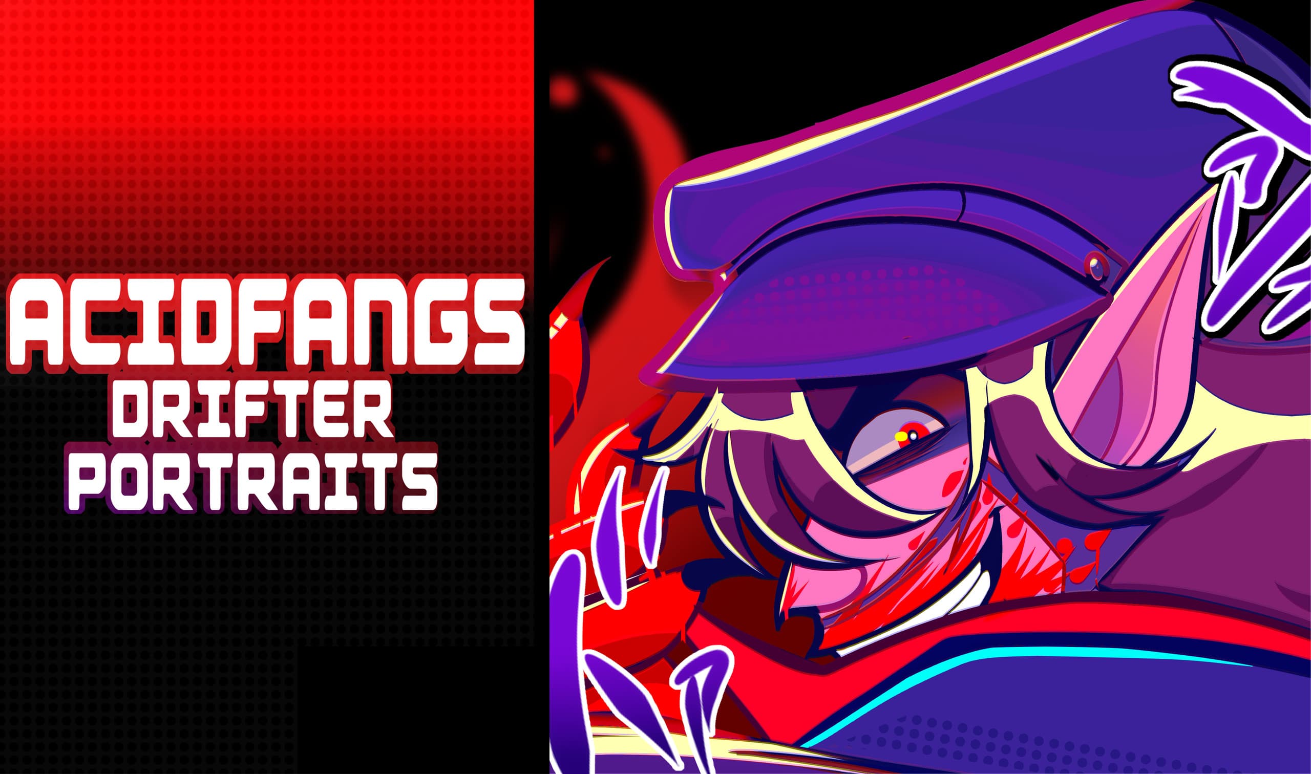 AcidFangs Drifter Portrait screenshot