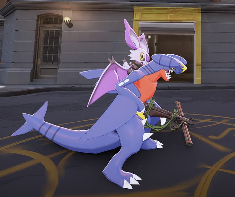 Garchomp & Noibat over Ivy